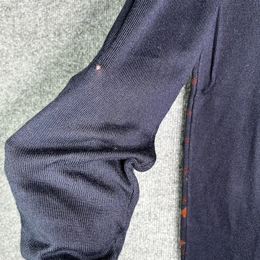 Hart Schaffner Marx Sweater Merino‎ Wool Blend Men's M Geometric Casual Preppy